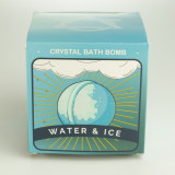 Bombe de bain cristal élémentaire - Eau