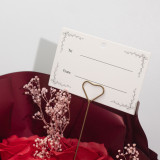 Grand bouquet de roses rouges - L'amour est éternel - Carte cadeau