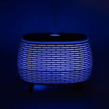 Diffuseur d'Arômes Rainuré avec LED Multicolore