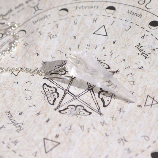 Encens Rituel Ancient Witch - Purification - Pendule en Cristal de Roche