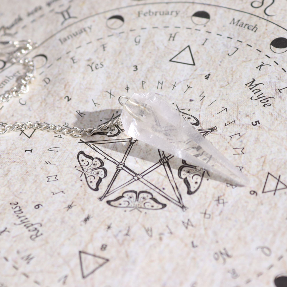Encens Rituel Ancient Witch - Purification - Pendule en Cristal de Roche