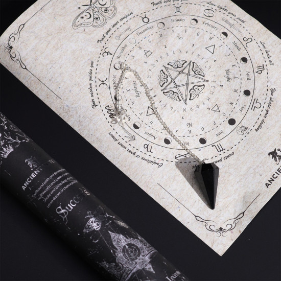Encens Rituel Ancient Witch - Succès - Pendule en Obsidienne Noire