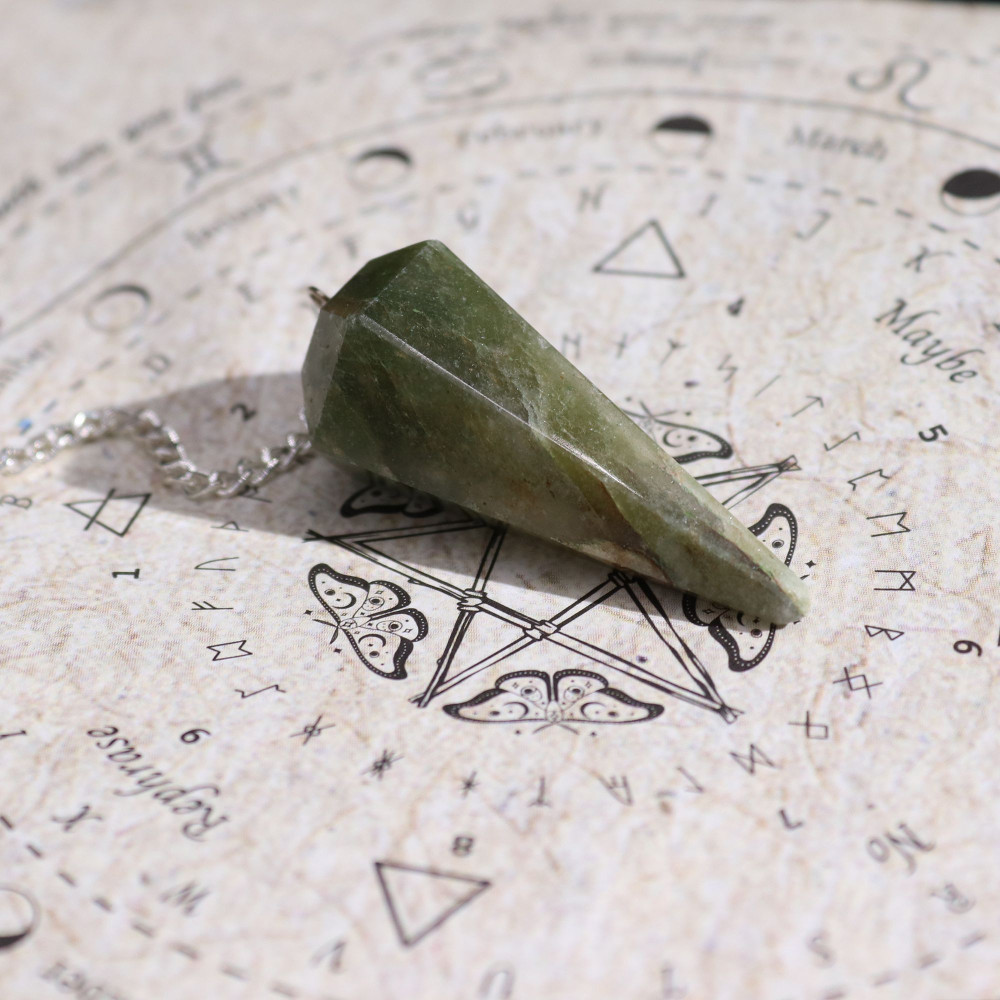 Encens Rituel Ancient Witch - Prospérité - Pendule en Aventurine