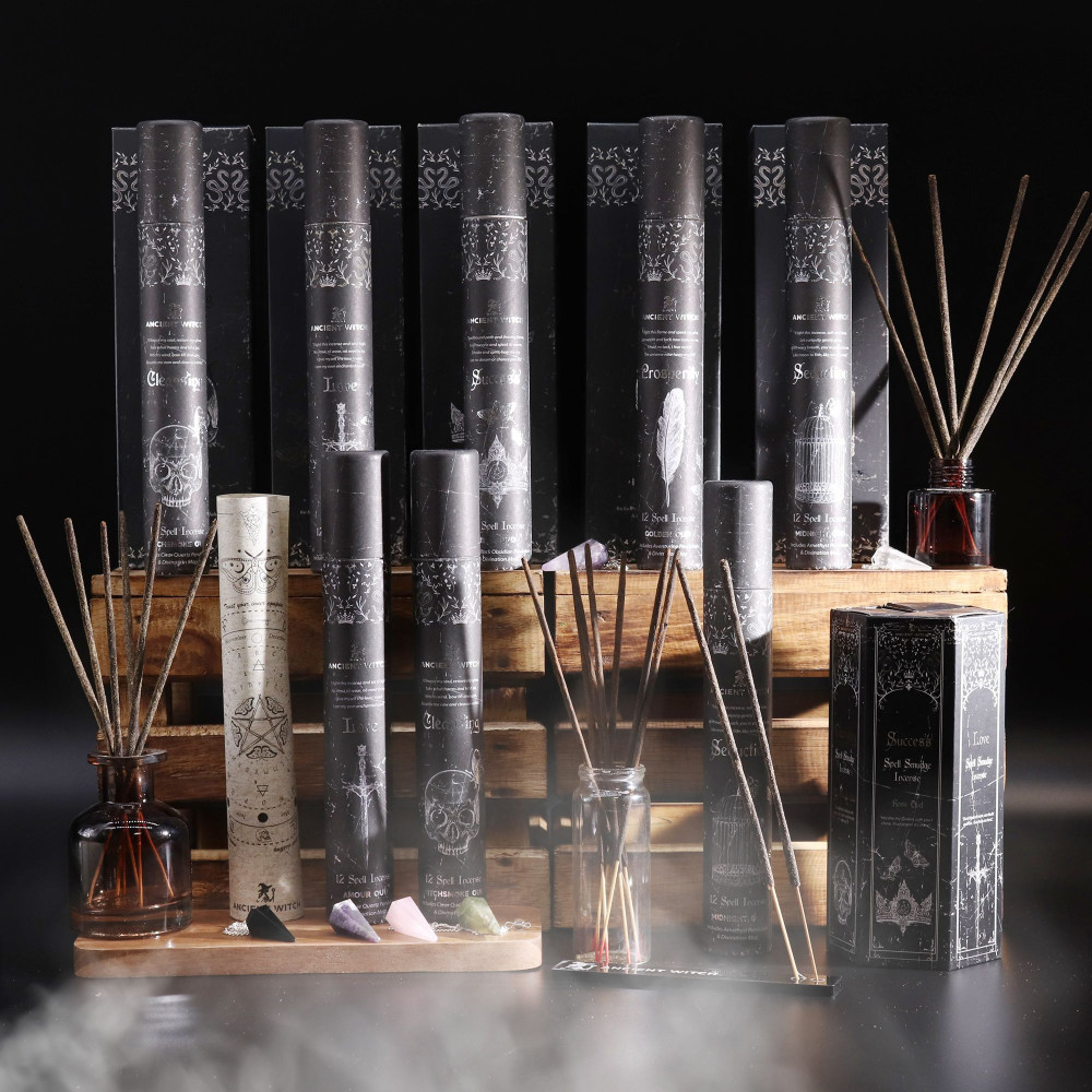 Encens Rituel Ancient Witch - Séduction - Pendule en Améthyste