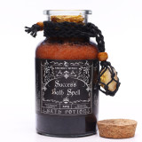 Potion de Bain Rituel Ancient Witch - Citrine et Amulette en Cristal - Succès