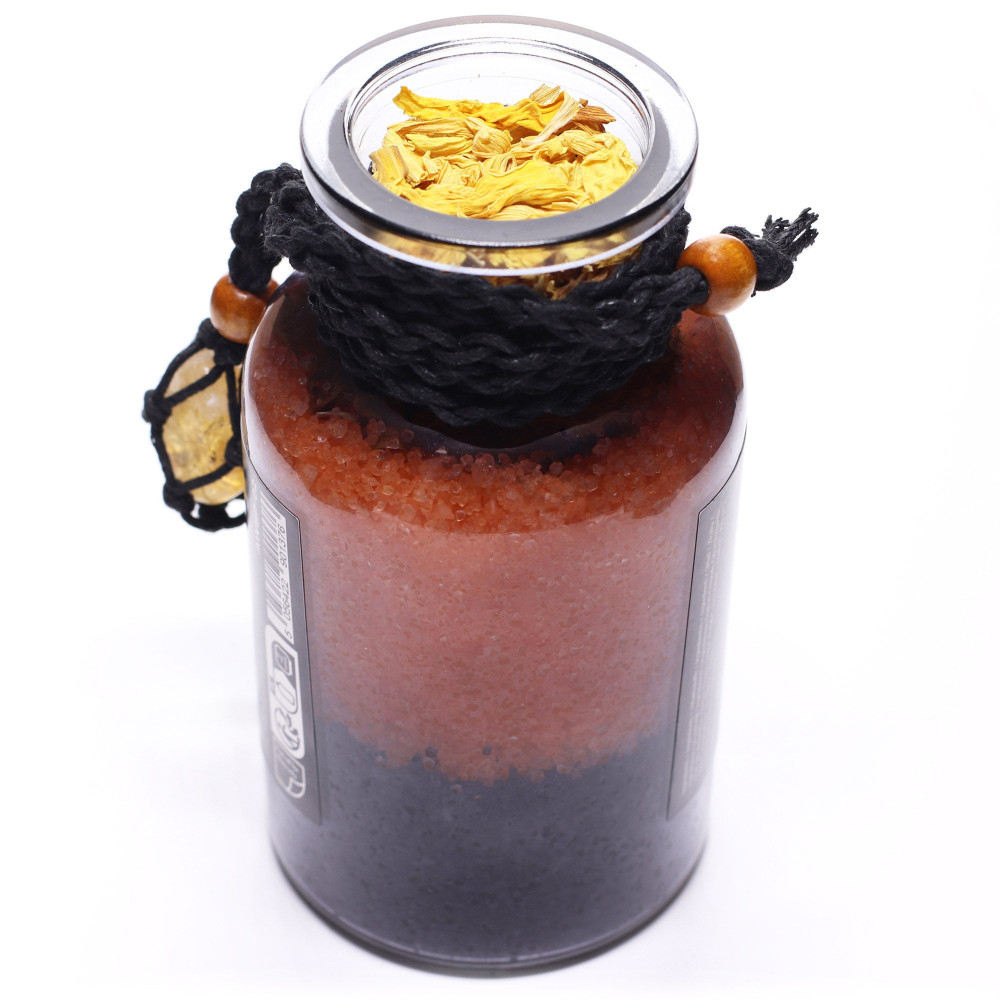 Potion de Bain Rituel Ancient Witch - Citrine et Amulette en Cristal - Succès