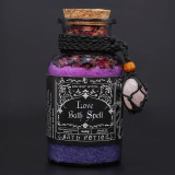 Potion de Bain Rituel Ancient Witch - Quartz Rose et Amulette en Cristal - Amour