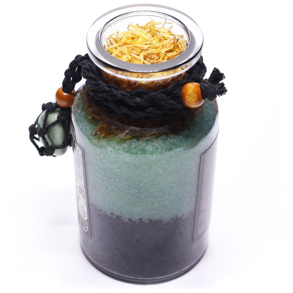 Potion de Bain Rituel Ancient Witch - Aventurine et Amulette en Cristal - Prospérité