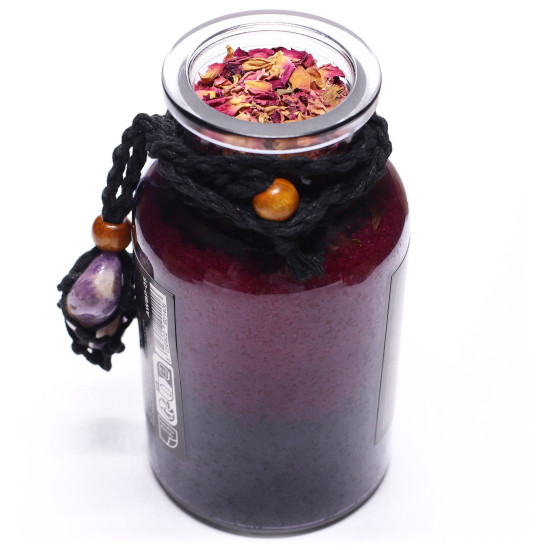Potion de Bain Rituel Ancient Witch - Améthyste et Amulette en Cristal - Séduction
