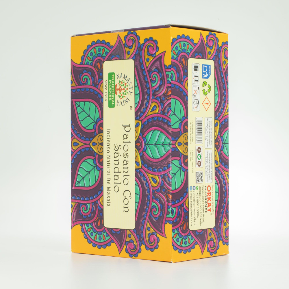 Encens Namaste Mandala Masala - Palo Santo au bois de santal