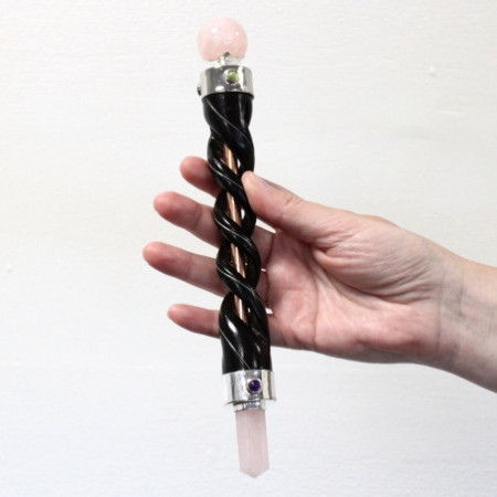 Chakra avec Ange - Cristal d'Or