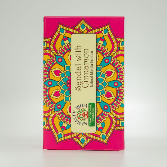 Encens Namaste Mandala Masala - Sandale à la cannelle