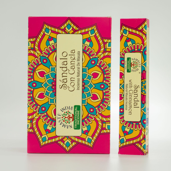 Encens Namaste Mandala Masala - Sandale à la cannelle