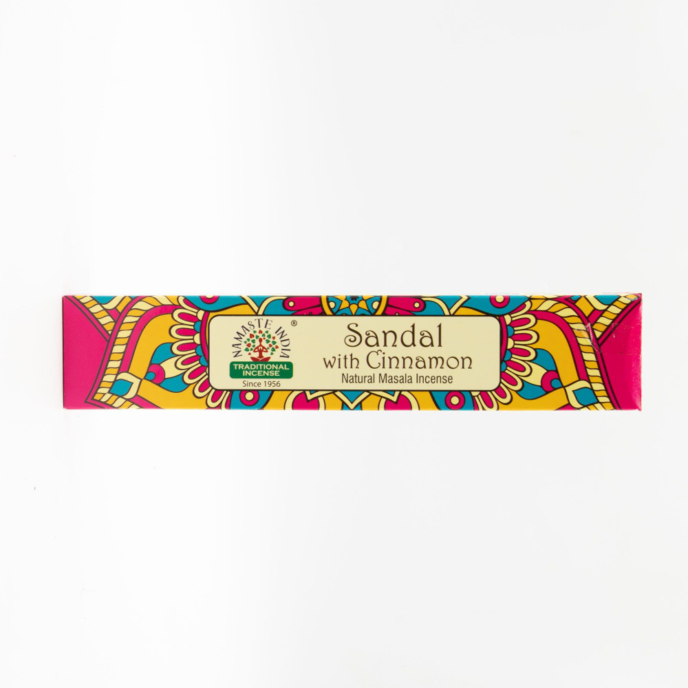 Encens Namaste Mandala Masala - Sandale à la cannelle