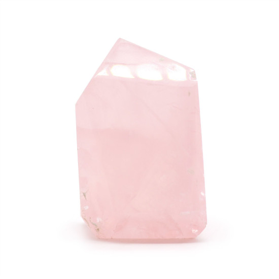 Pointes en Pierre Naturelle 6 cm - Quartz Rose Indien - Lot 0,5 kg