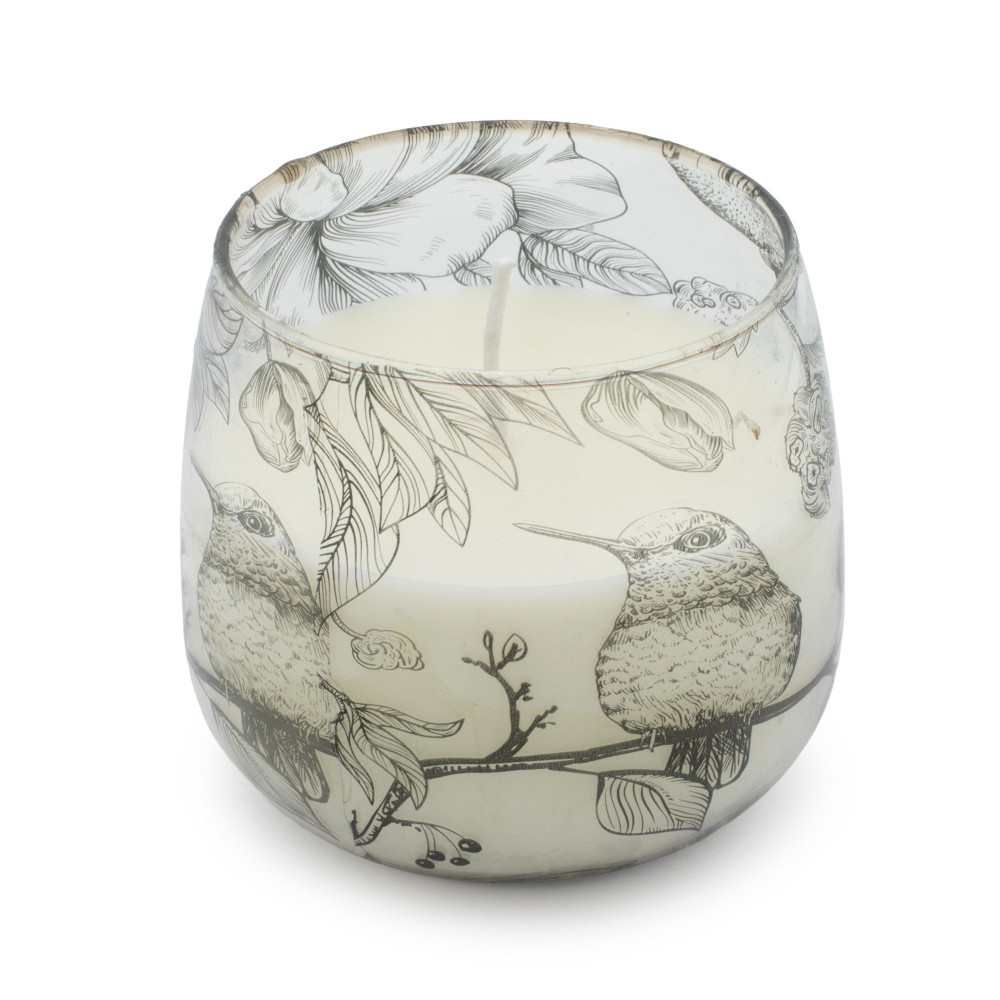 Bougies en pot de verre moyen - Tirées par la flamme