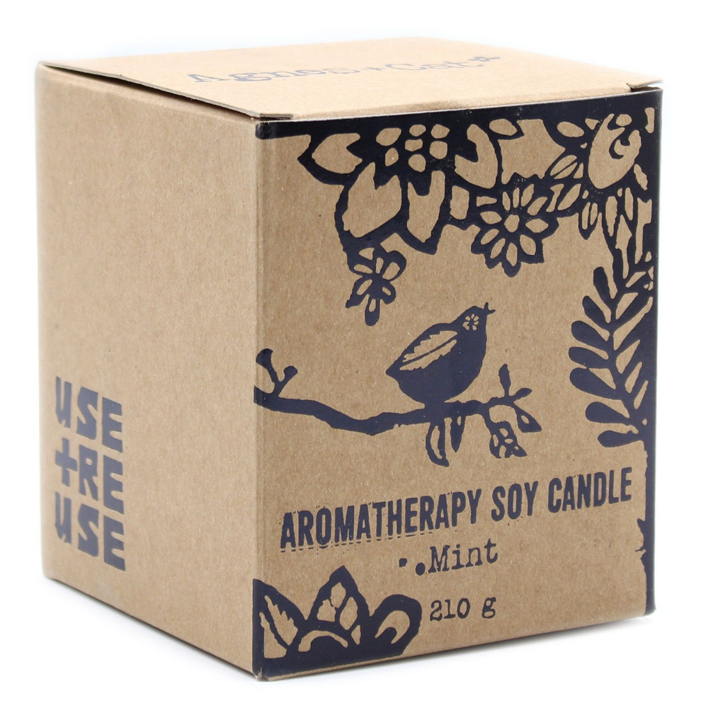 Bougie Jardin d'Herbes Agnes + Cat - Menthe