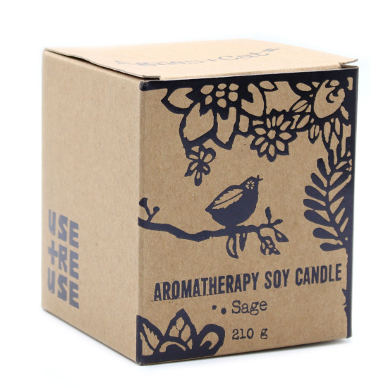 Bougie Jardin d'Herbes Agnes + Cat - Sauge