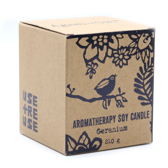 Bougie Jardin d'Herbes Agnes + Cat - Géranium