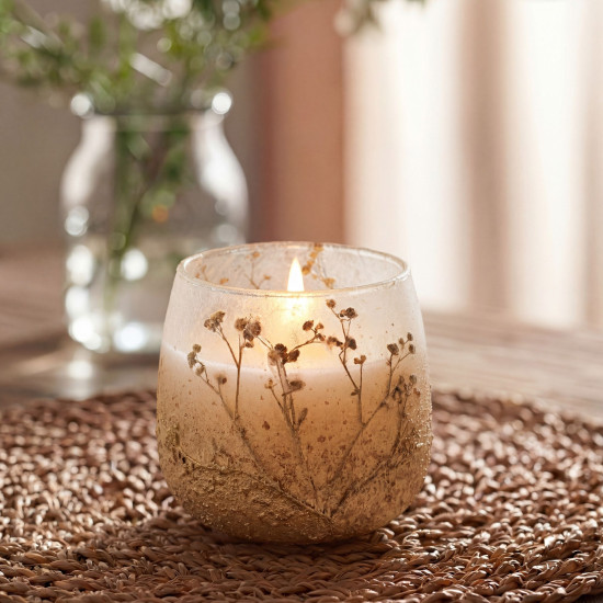 Bougies en pot de verre moyen - Wildlight Woods