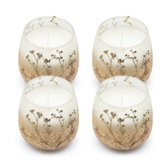 Bougies en pot de verre moyen - Wildlight Woods