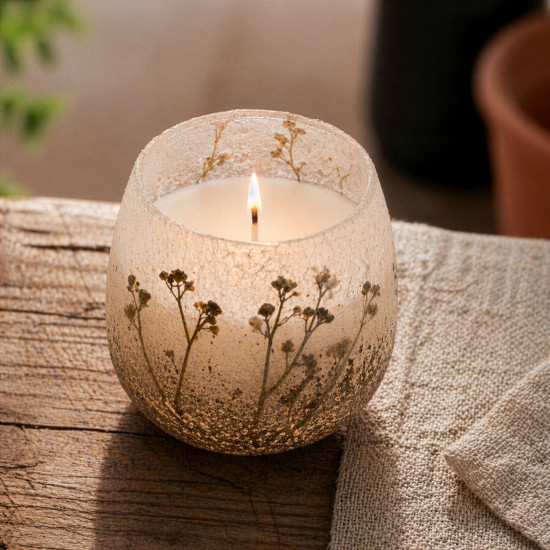 Bougies en pot de verre moyen - Wildlight Woods