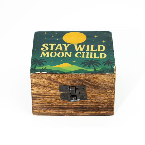 Petite boîte émaillée - Stay Wild Moon Child