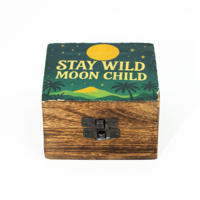 Petite boîte émaillée - Stay Wild Moon Child