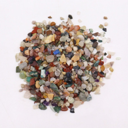 Éclats de pierres précieuses naturelles mélangées - 1 kg