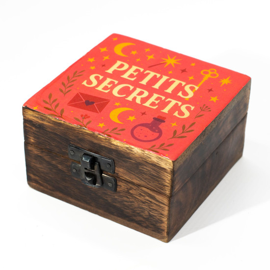 Petite boîte émaillée - Petits secrets