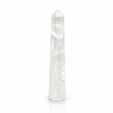 Obélisque à six faces en pierre précieuse, environ 17 cm - Cristal de roche
