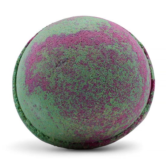 Lot de 3 bombes de bain fruitées à la rhubarbe
