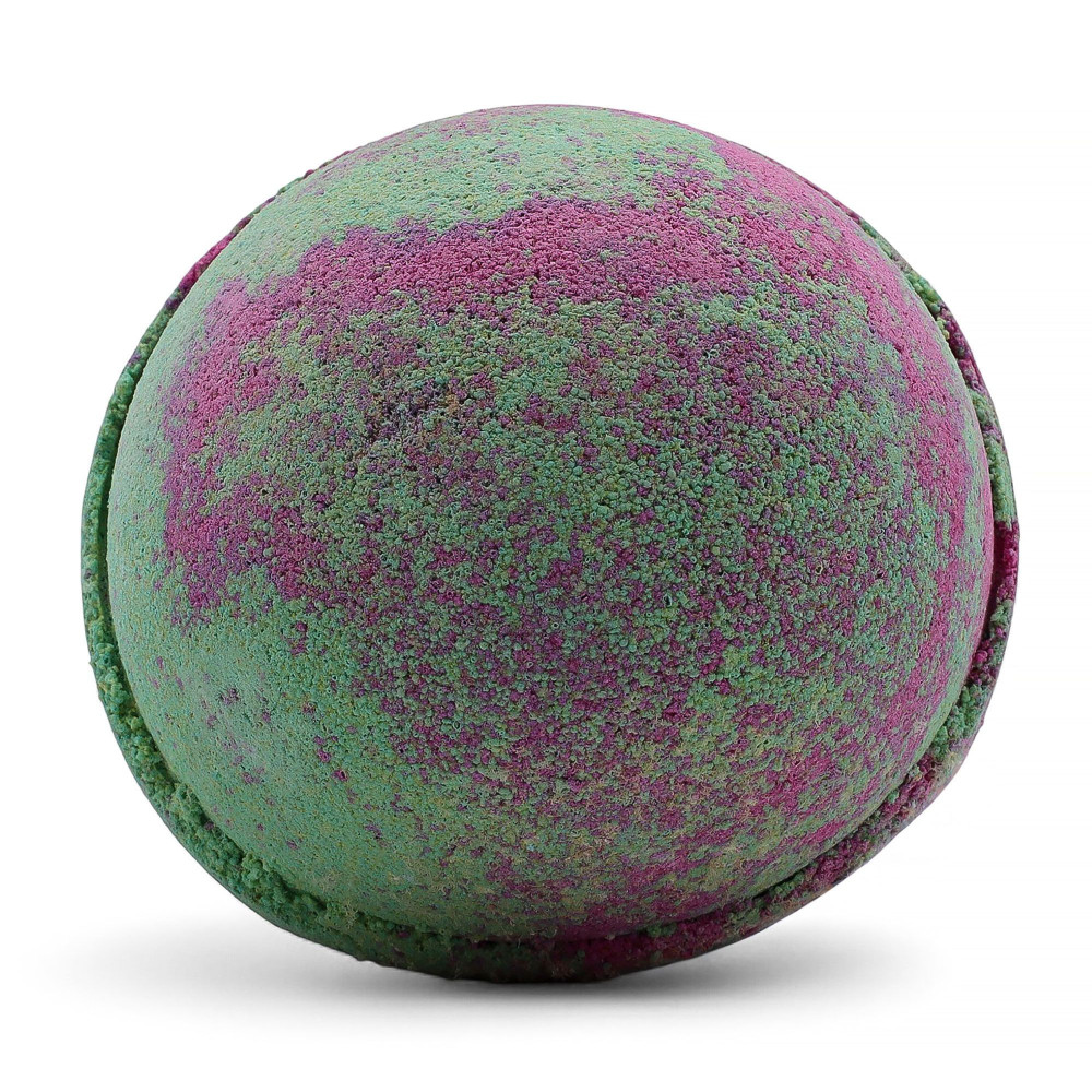 Lot de 3 bombes de bain fruitées à la rhubarbe
