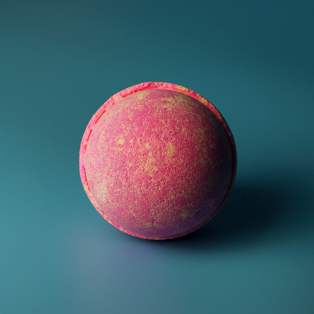 Lot de 3 bombes de bain à la limonade rose
