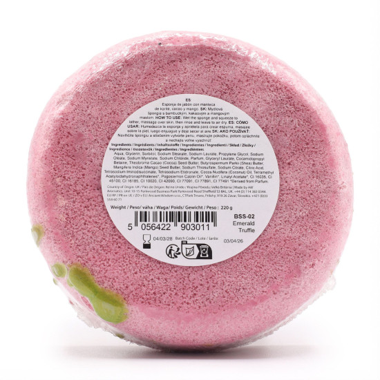 Savon à bulles de beurre - Truffe émeraude