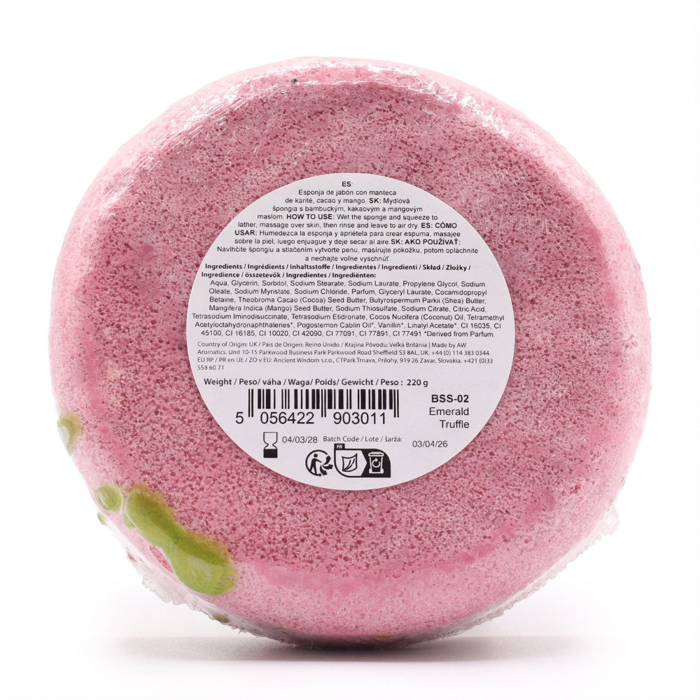 Savon à bulles de beurre - Truffe émeraude
