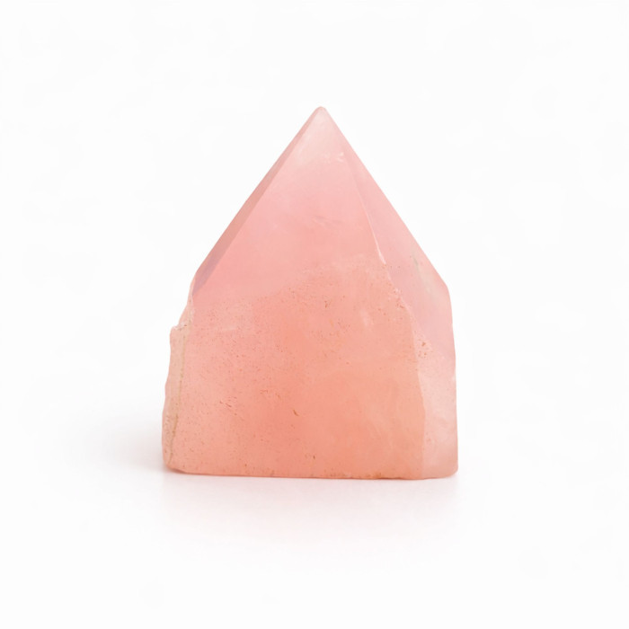 Pointes Polies en Pierre Naturelle - Quartz Rose
