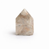 Pointes Polies en Pierre Naturelle - Matrice avec Tourmaline