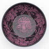 Bol chantant en aluminium - Champignon magique - Rose (20 cm)