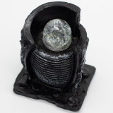 Fontaine de table - 15 x 13 x 20 cm - Pot à eau et boule de cristal