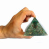 Grande pyramide d'orgonite 70 mm - Ange