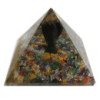 Grande pyramide d'orgonite 70 mm - Ange