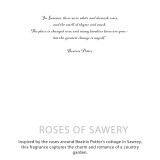 Bougie Botanique à la Cire de Soja Agnes + Cat - Roses de Sawrey
