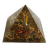 Grande pyramide d'orgonite 70 mm - Ange