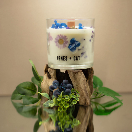 Bougie Botanique à la Cire de Soja Agnes + Cat - Moorland