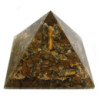 Grande pyramide d'orgonite 70 mm - Ange