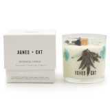 Bougie Botanique à la Cire de Soja Agnes + Cat - Sel Marin et Mousse