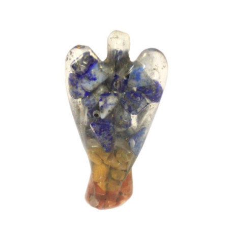 Ange Orgonite 50 mm - Gemmes et Cuivre