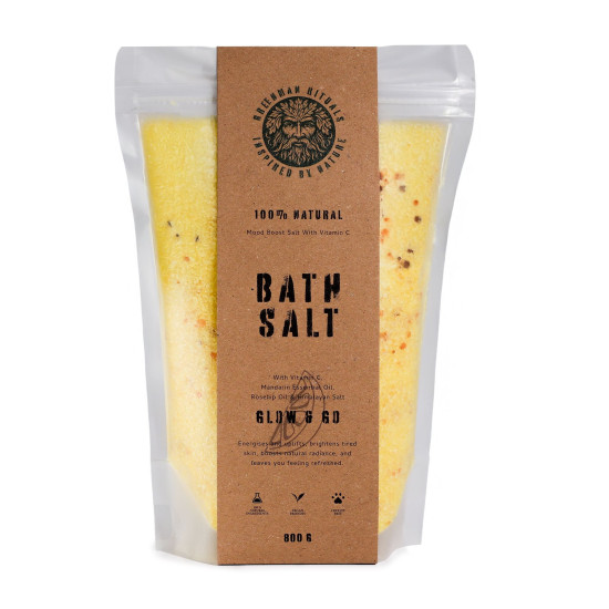 Sels de bain Epsom à la vitamine C et à la mandarine Greenman Rituals - Éclat et détente