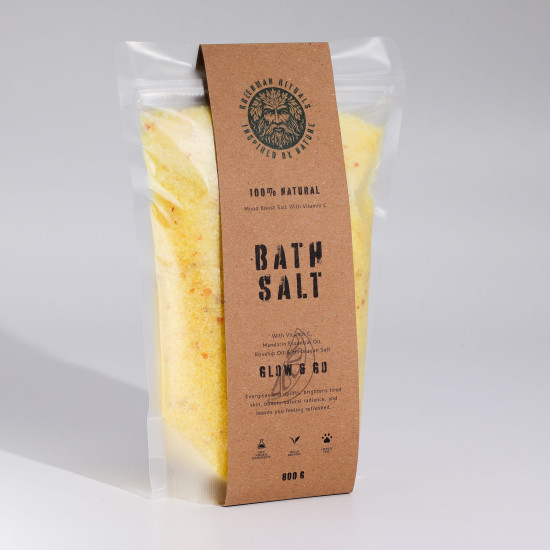 Sels de bain Epsom à la vitamine C et à la mandarine Greenman Rituals - Éclat et détente